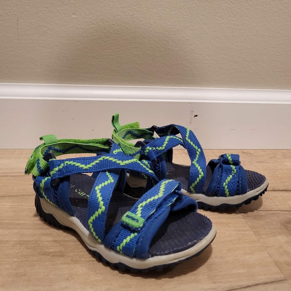 Carter's blue strappy sandal size 6